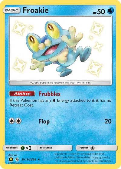 Froakie SV11/SV94 - Hidden Fates: Shiny Vault - Holofoil
