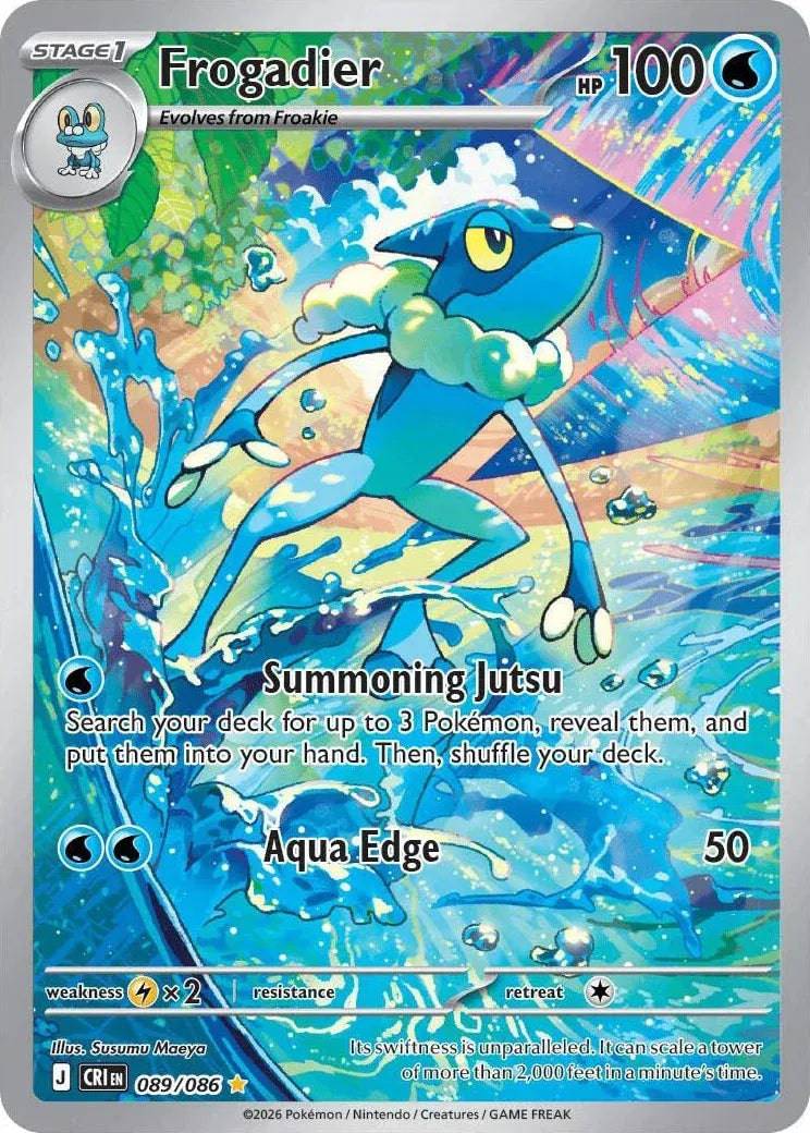 Frogadier 089/086 - Chaos Rising - Holofoil