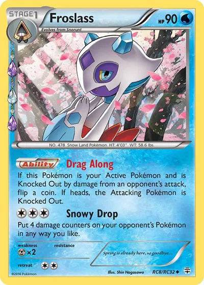 Froslass RC8/RC32 - Generations: Radiant Collection - Holofoil