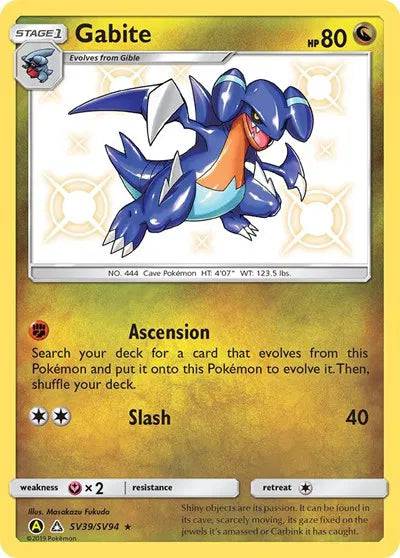 Gabite SV39/SV94 - Hidden Fates: Shiny Vault - Holofoil
