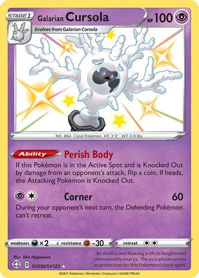 Galarian Cursola SV050/SV122 - Shining Fates: Shiny Vault - Holofoil