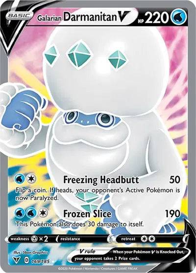 Galarian Darmanitan V 169/185 - Vivid Voltage - Holofoil