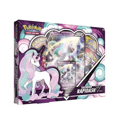 Pokémon Galarian Rapidash V Box