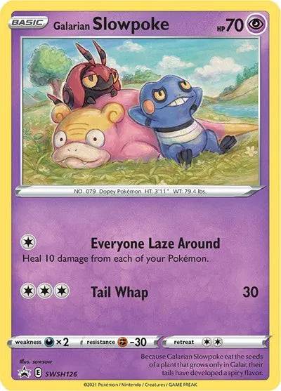 Galarian Slowpoke SWSH126 - Sword & Shield Promo - Holofoil