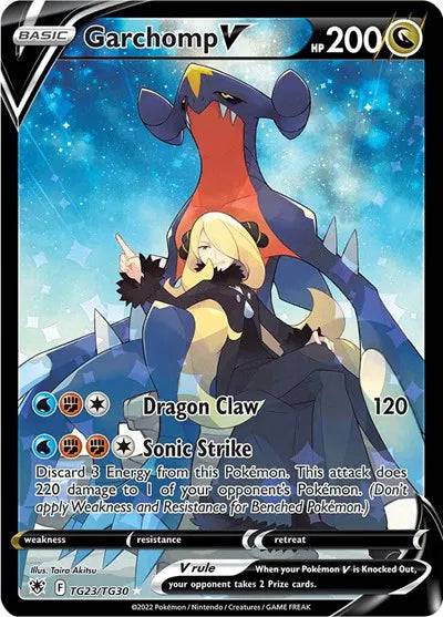 Garchomp V TG23/TG30 - Astral Radiance Trainer Gallery - Holofoil