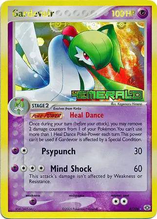 Gardevoir 4/106 - EX Emerald - Reverse Holofoil