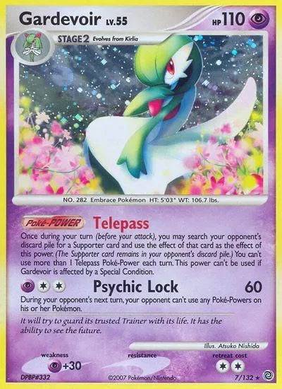 Gardevoir Lv.55 7/132 - Secret Wonders - Holofoil