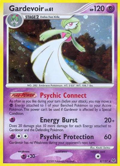 Gardevoir Lv.61 8/127 - Platinum - Reverse Holofoil