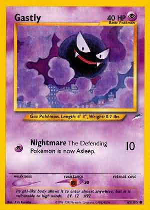 Gastly 65/105 - Neo Destiny (Unlimited) - Normal