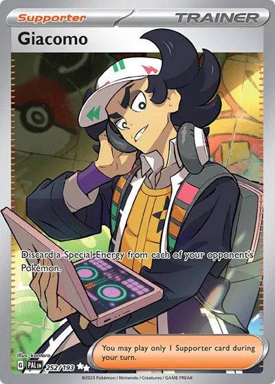 Giacomo 252/193 - Paldea Evolved - Holofoil