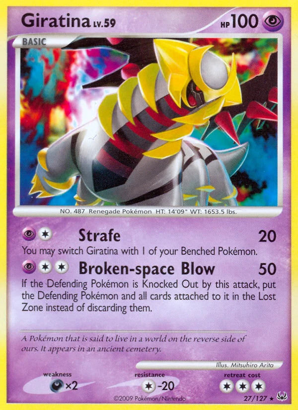 Giratina Lv.59 27/127 - Platinum - Normal