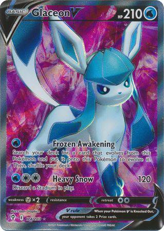 Glaceon V 174/203 - Evolving Skies - Holofoil