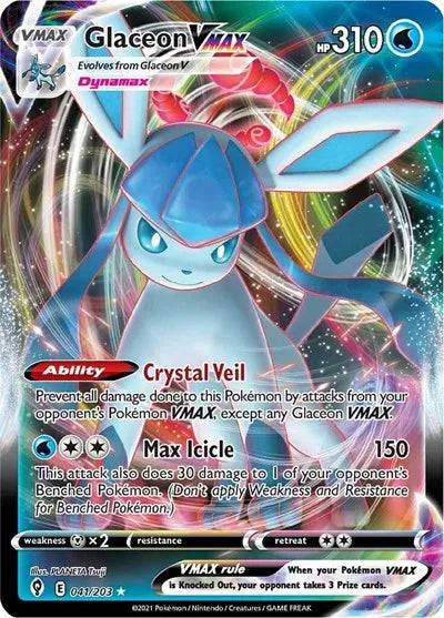 Glaceon VMAX 041/203 - Evolving Skies - Holofoil