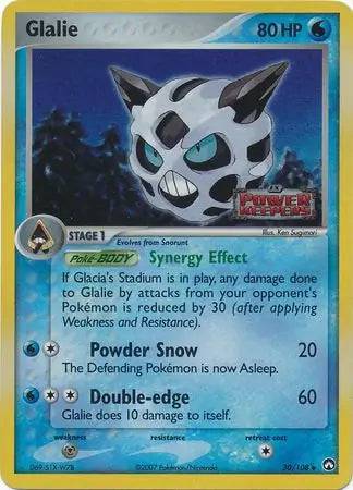 Glalie 30/108 - EX Power Keepers - Reverse Holofoil
