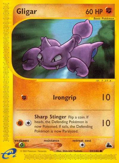 Gligar 59/144 - Skyridge - Normal