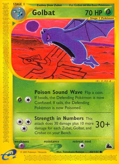 Golbat 60/144 - Skyridge - Normal