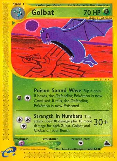 Golbat 60/144 - Skyridge - Normal