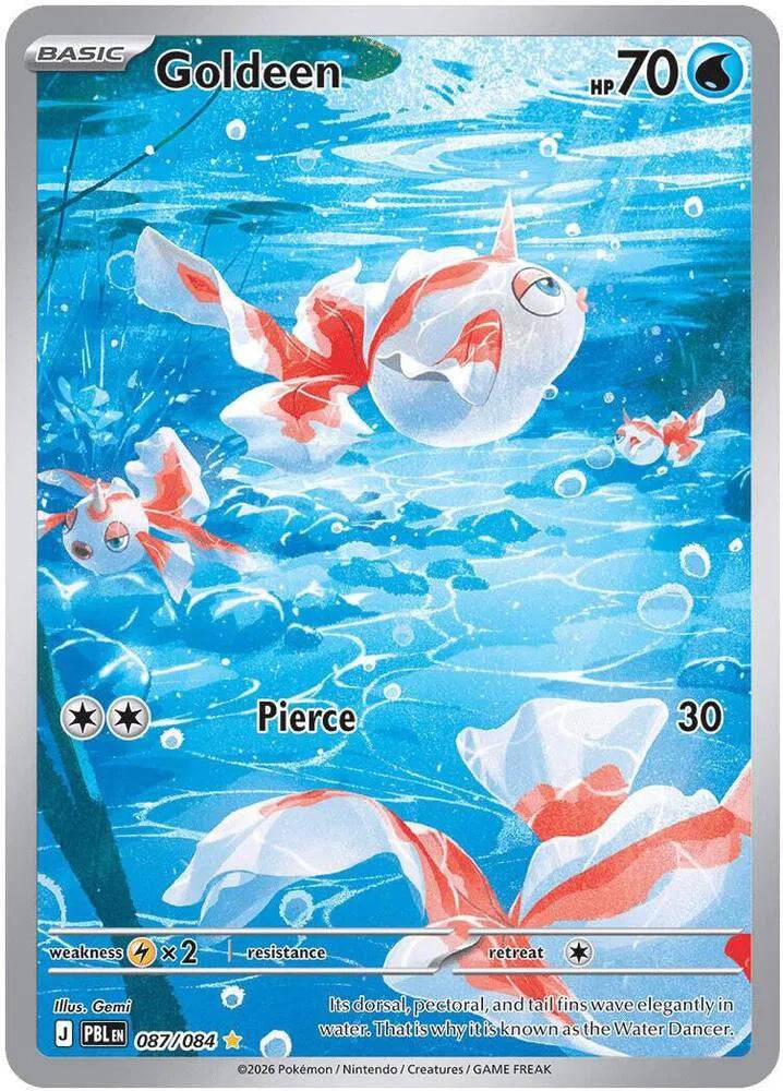 Goldeen 087/084 - Pitch Black - Holofoil