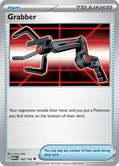 Grabber 162/165 - Scarlet & Violet 151 - Reverse Holofoil