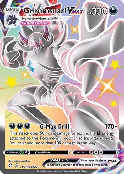 Grimmsnarl VMAX SV117/SV122 - Shining Fates: Shiny Vault - Holofoil