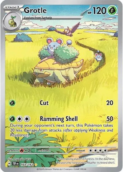 Grotle 164/162 - Temporal Forces - Holofoil