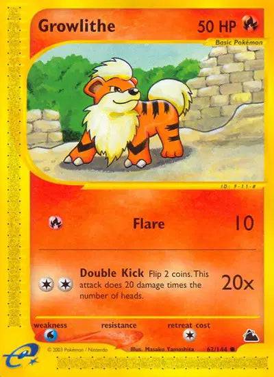 Growlithe 62/144 - Skyridge - Normal