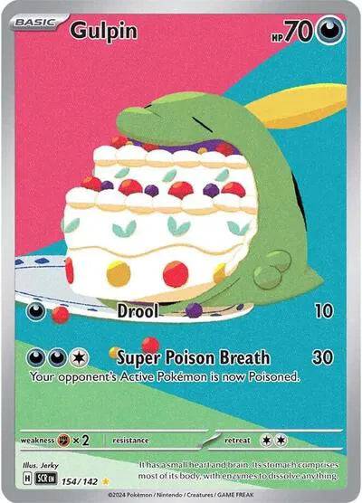 Gulpin 154/142 - Stellar Crown - Holofoil