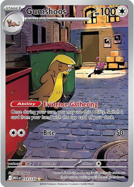 Gumshoos 153/132 - Mega Evolution - Holofoil
