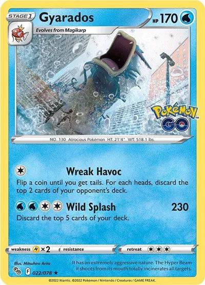 Gyarados 022/078 - Pokemon Go - Holofoil