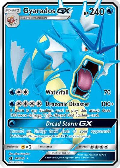 Gyarados GX 101/111 - Crimson Invasion - Holofoil