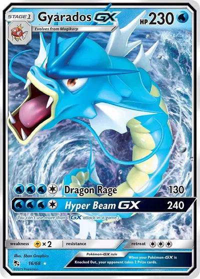 Gyarados GX 16/68 - Hidden Fates - Holofoil