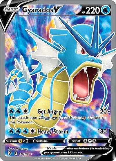 Gyarados V 171/203 - Evolving Skies - Holofoil