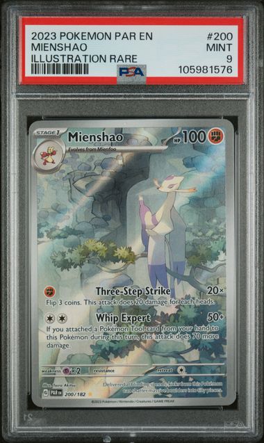 Mienshao (PSA 9) 200/182 - Paradox Rift - Holofoil
