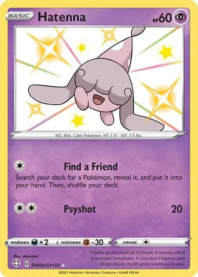 Hatenna SV054/SV122 - Shining Fates: Shiny Vault - Holofoil