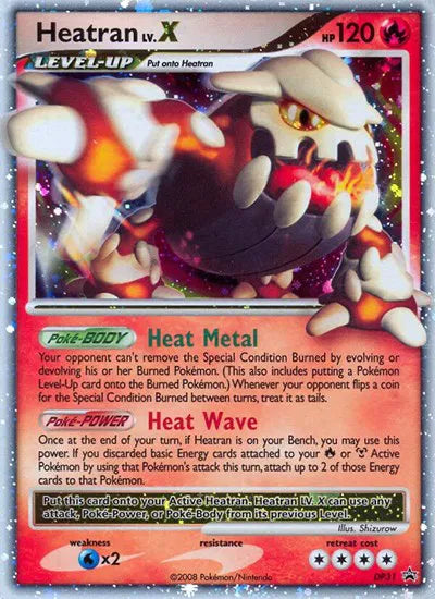 Heatran Lv.X DP31 - Diamond and Pearl Promos - Holofoil