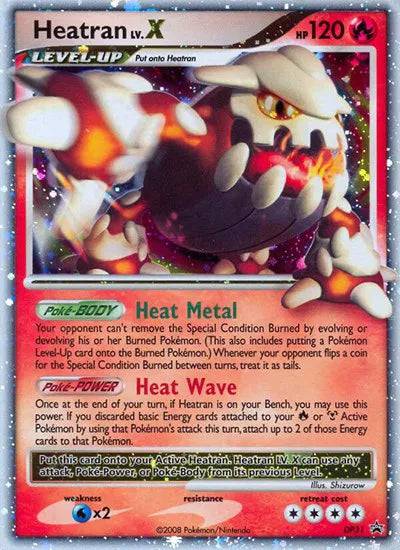 Heatran Lv.X DP31 - Diamond and Pearl Promos - Holofoil