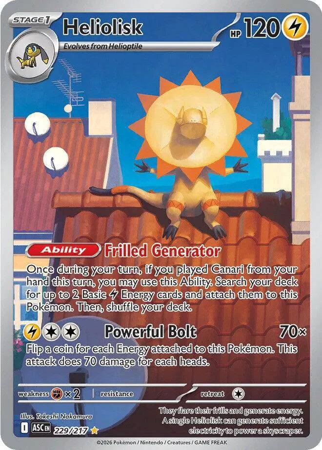 Heliolisk 229/217 - Ascended Heroes - Holofoil