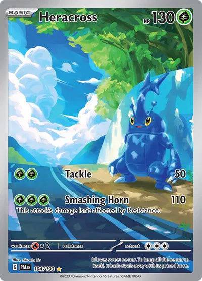 Heracross 194/193 - Paldea Evolved - Holofoil