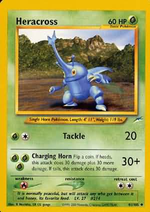 Heracross 41/105 - Neo Destiny (Unlimited) - Normal