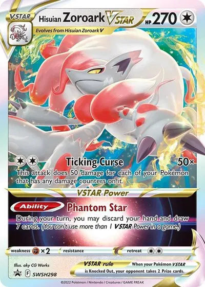 zoroark v pokemon card value Hisuian Zoroark V SWSH298 - Sword & Shield Promo