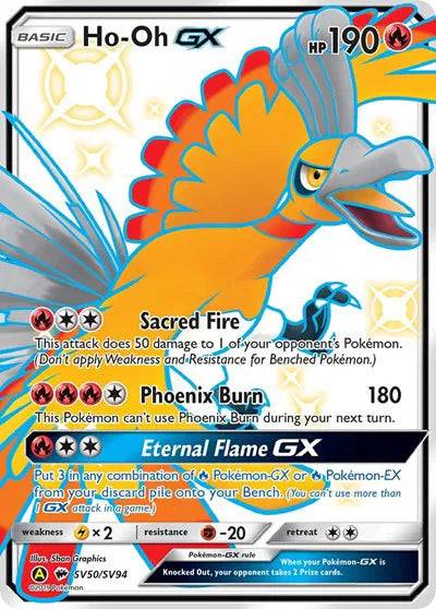 Ho-Oh GX SV50/SV94 - Hidden Fates: Shiny Vault - Holofoil