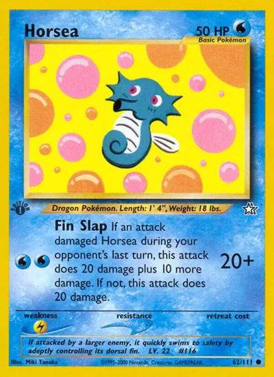Horsea 62/111 - Neo Genesis (First Edition) - Normal