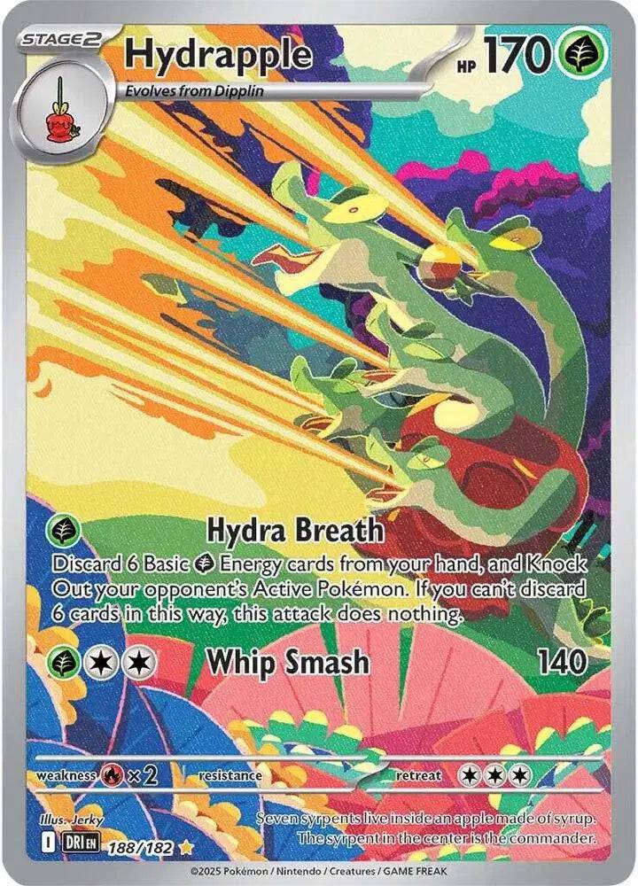 Hydrapple 188/182 - Destined Rivals - Holofoil