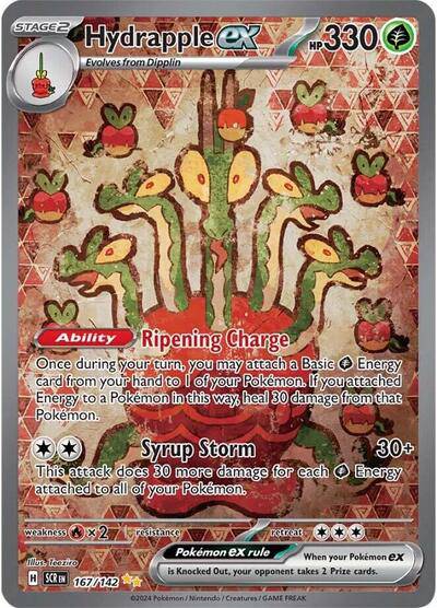 Hydrapple ex 167/142 - Stellar Crown - Holofoil