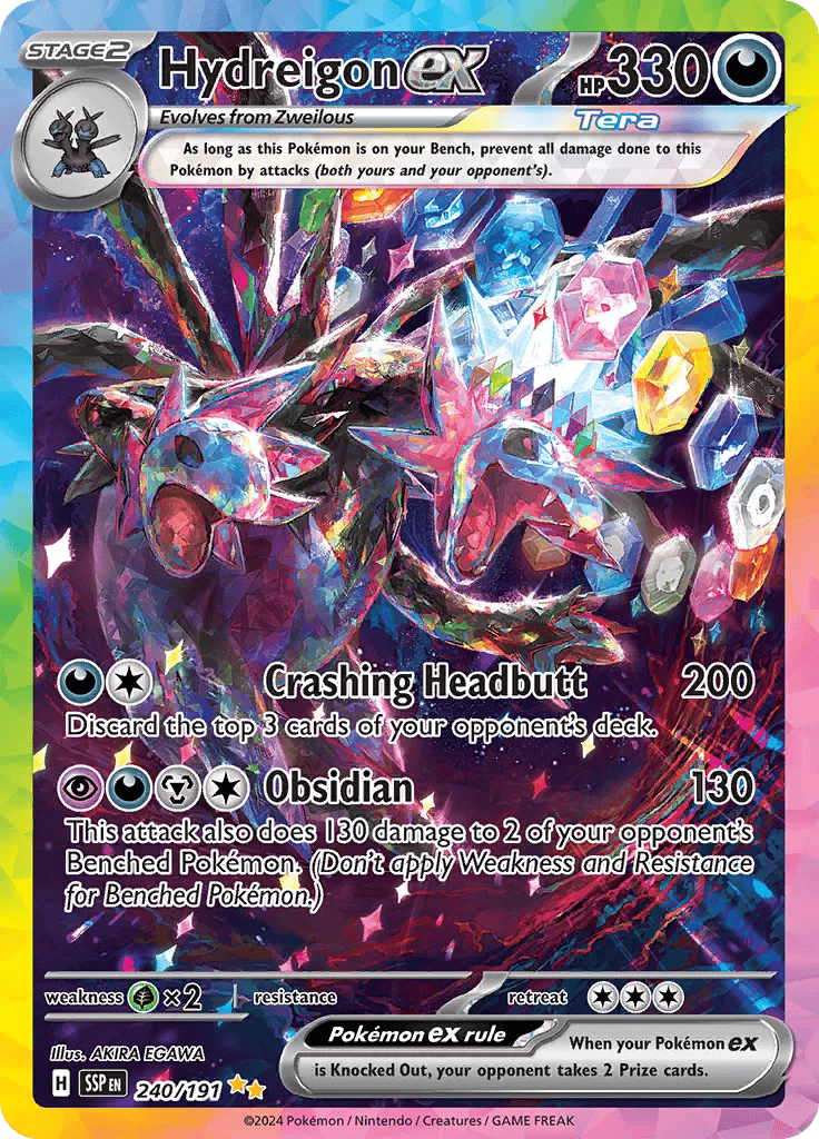 Hydreigon ex 240/191 - Surging Sparks - Holofoil
