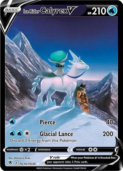 Ice Rider Calyrex V TG14/TG30 - Astral Radiance Trainer Gallery - Holofoil