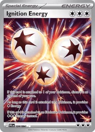 Ignition Energy 124/094 - Phantasmal Flames - Holofoil