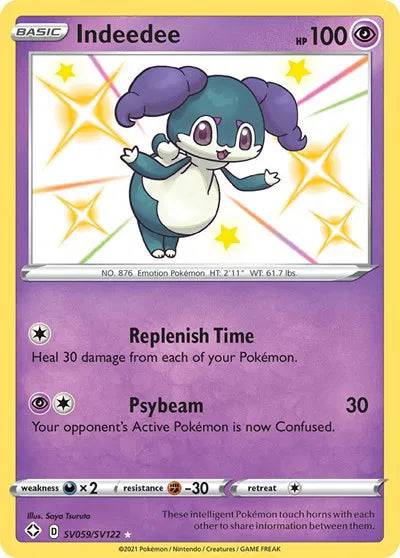 Indeedee SV059/SV122 - Shining Fates: Shiny Vault - Holofoil
