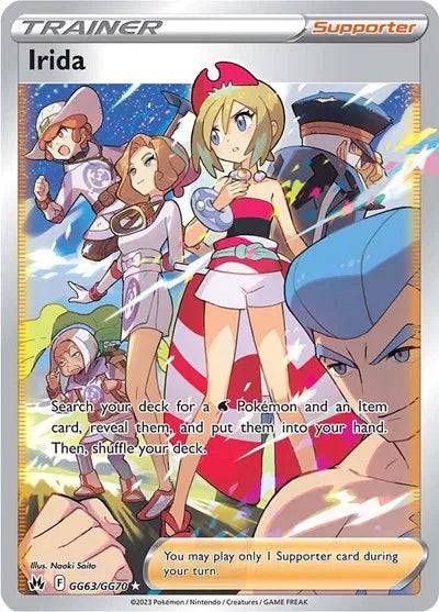 Irida GG63/GG70 - Crown Zenith: Galarian Gallery - Holofoil