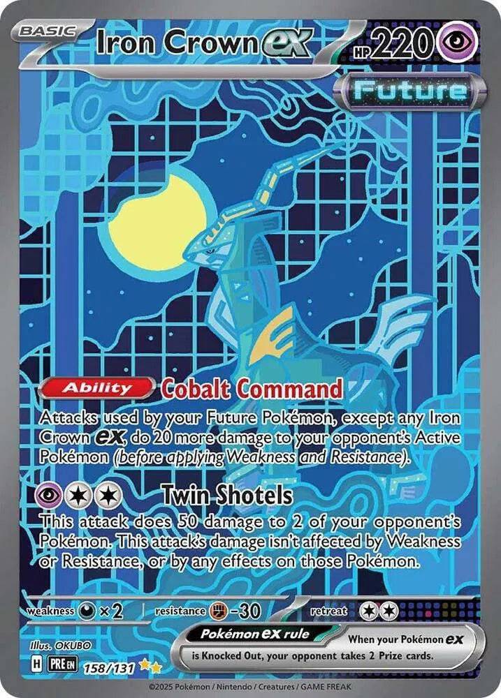 Iron Crown ex 158/131 - Prismatic Evolutions - Holofoil